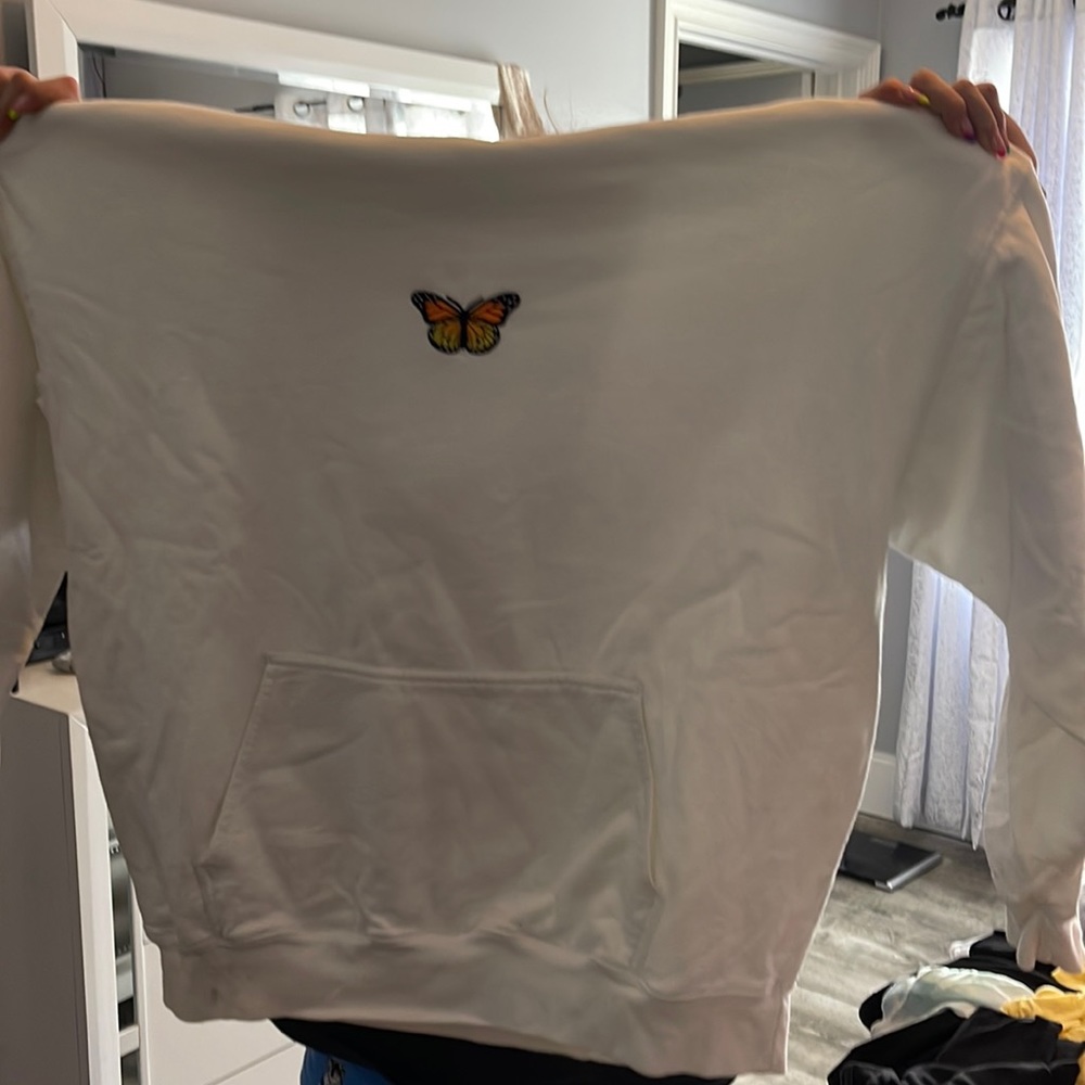 Brandy Melville butterfly hoodie